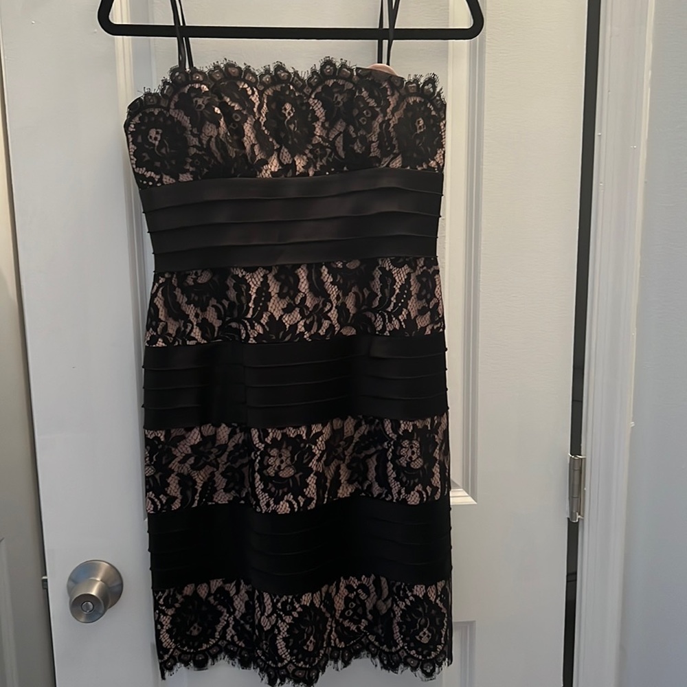 Strapless BCBG dress